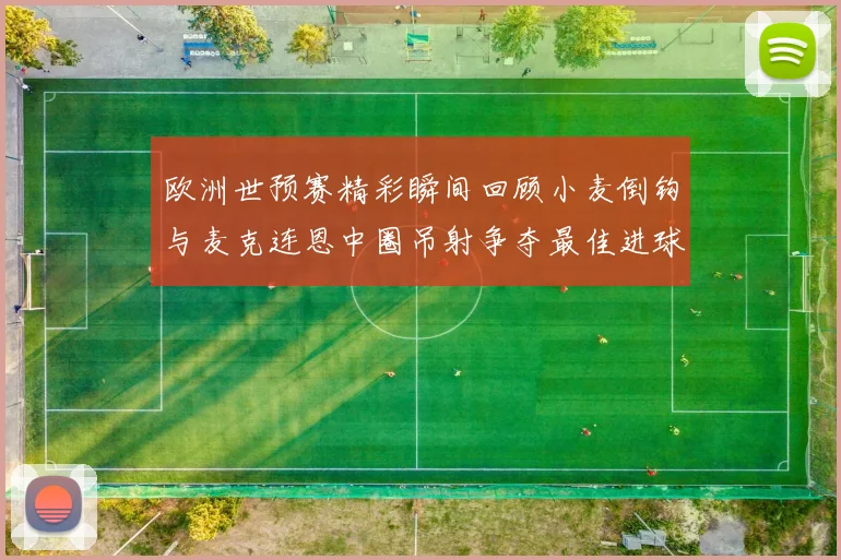 欧洲世预赛精彩瞬间回顾小麦倒钩与麦克连恩中圈吊射争夺最佳进球